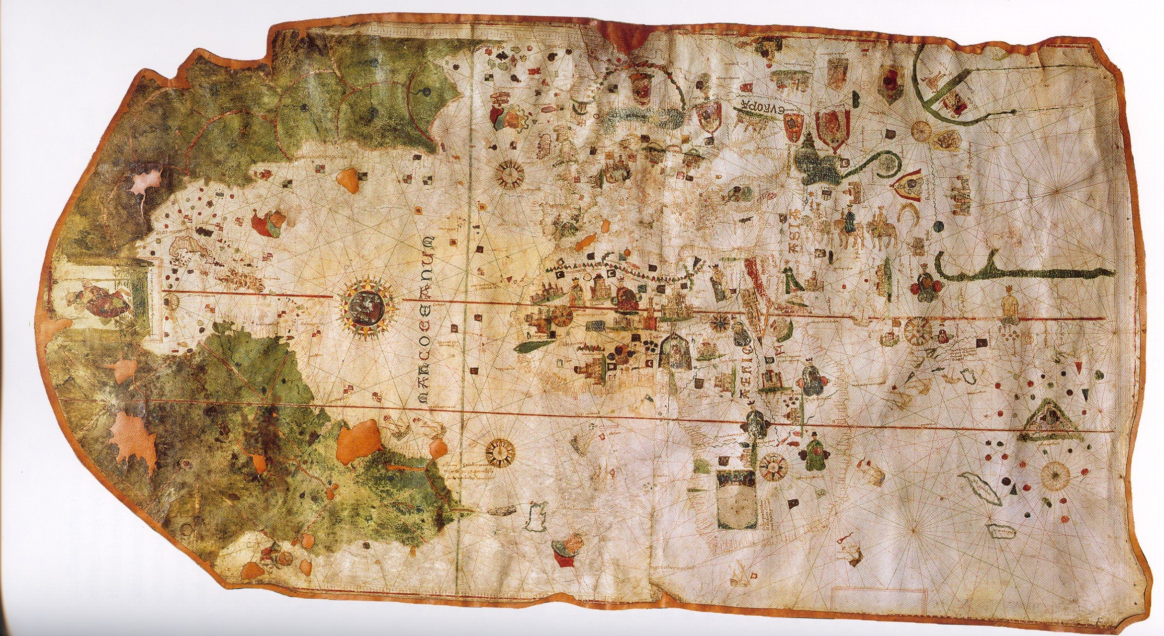Juan de la Cosa, Carta universal, 1500: full map